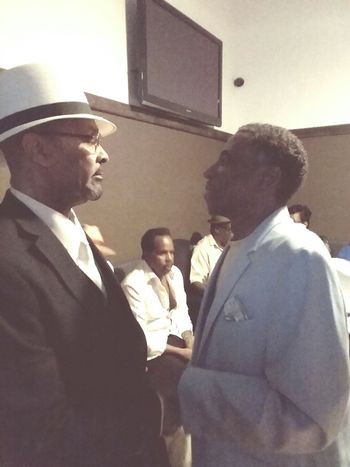 Fred and Willie Ford, one of the founding members of The Dramatics.
