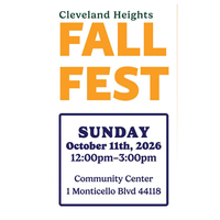 Cleveland Heights "All Are Welcome" Fall Fest