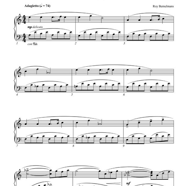 "Behind the Door Theme" for Piano & Cello
