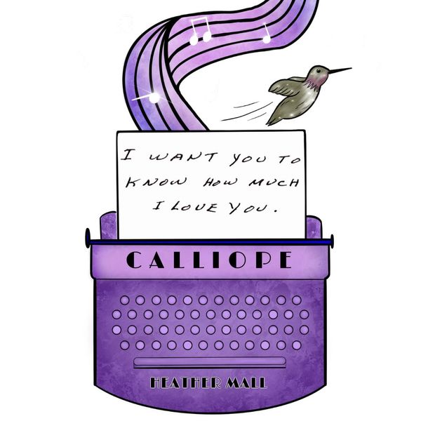 Calliope -Typewriter with Message Sticker