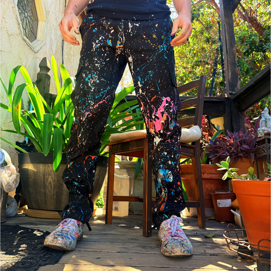 MARSH PIT SPLATA Pants (Black)