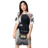 RTB All-Over Print T-Shirt Dress