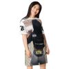 RTB All-Over Print T-Shirt Dress
