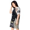 RTB All-Over Print T-Shirt Dress