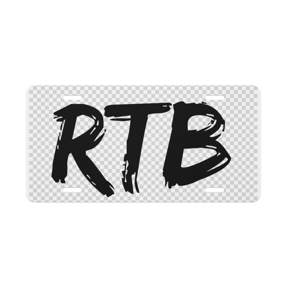 RTB Vanity Plate