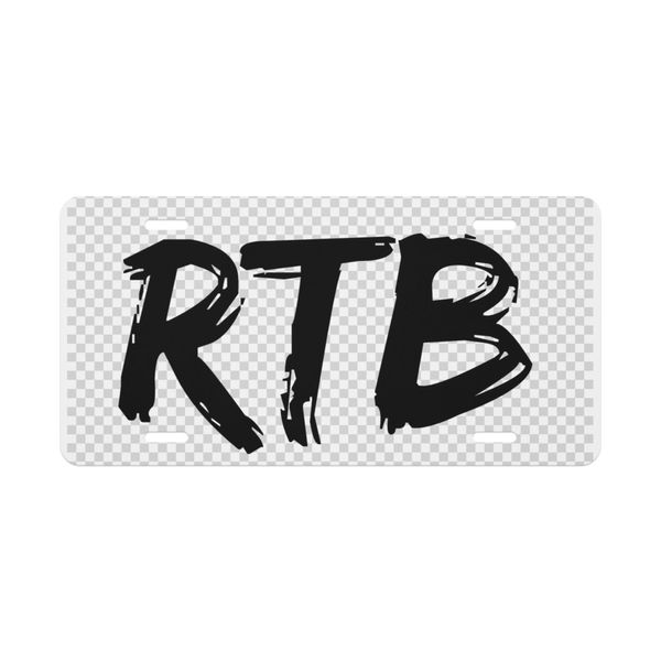 RTB Vanity Plate