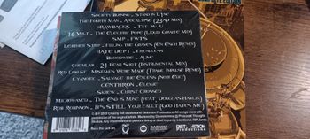 This is the Electronic Saviour compilation put out by my friend Jermey who runs Creamy Rat Studios in Asia did a comic book about Jamie Duffy and it features songs from Jaime's friends including one from me with my old friend Doug Havlik from Inner-Kube (Dave McAnally's band before Derision Cult).
