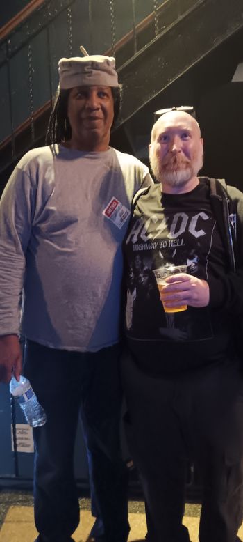 Me and Duane Buford at Cold Waves in Chicago 2023.

