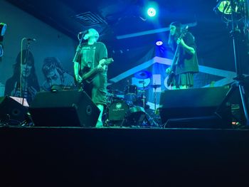 That time I opened for PIG at Lefty's in Des Moines. Kai Corey on bass here. Photo by Bethany Connor.
