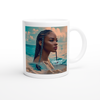 Cheater at the Beach - Ceramic Mug