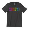 Frickin Awesome Tee - Rainbow Lettering  