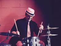 The Humdrums @ Rockwood Music Hall (playing stand up drums)