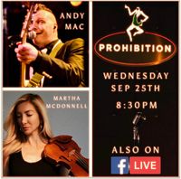 Andy Mac and Martha McDonnell @ Prohibition