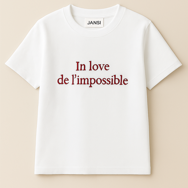 T-Shirt "In love de l'impossible"