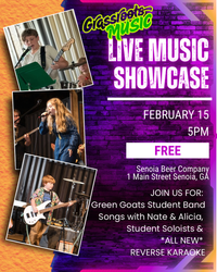 Grassroots Music LIVE STUDENT SHOWCASE