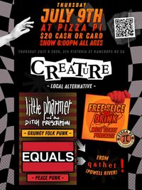 with EQUALS, Creature, Knox 