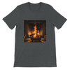 Rockin' around the Christmas fire - Unisex T-Shirt