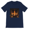 Rockin' around the Christmas fire - Unisex T-Shirt