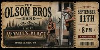Monte's Place Ticket / Sept. 11th, 2026 (Montesano, WA)