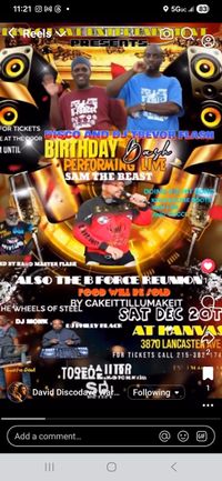 B-FORCE REUNION PARTY