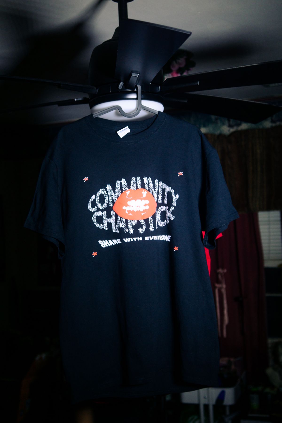 Community Chapstick Puff Ink shirts.
