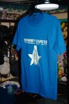 Blue- Silver Shimmer T- Shirt