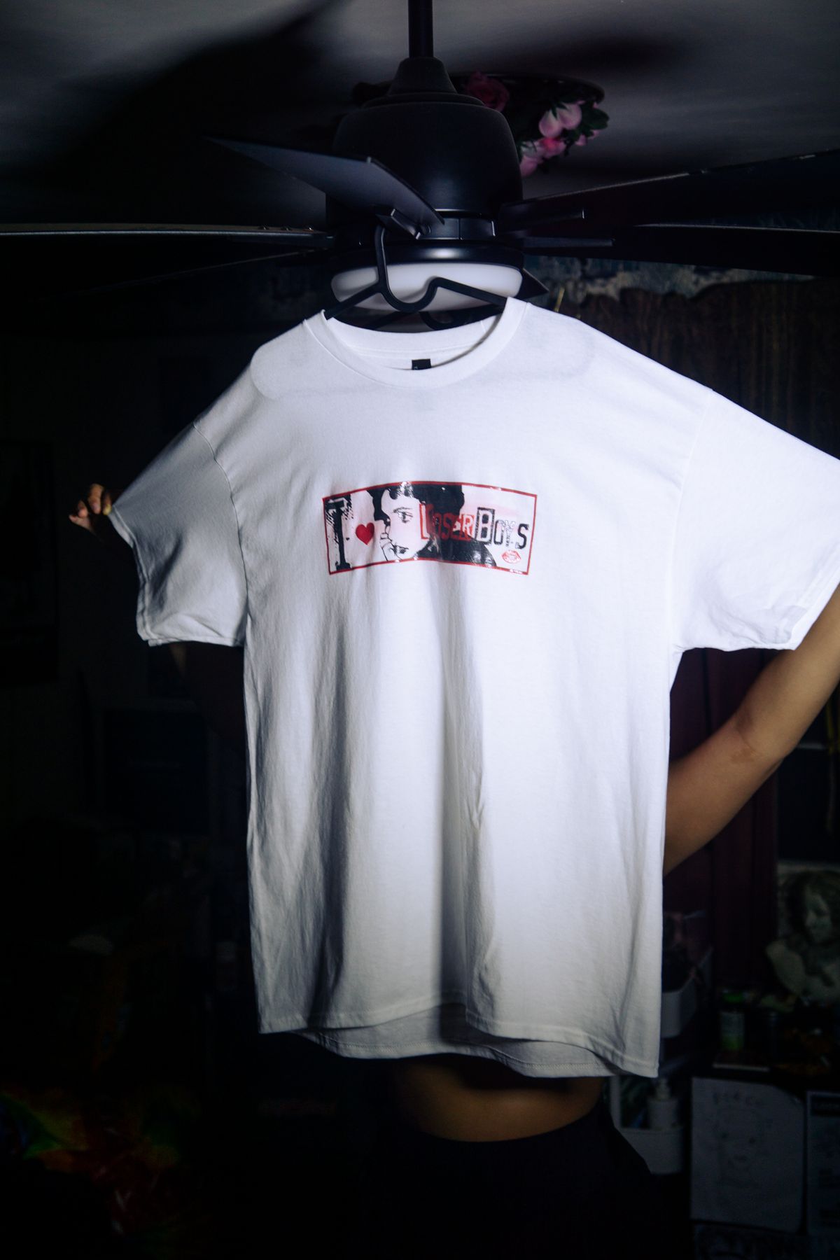 I LOVE LOSER BOYS shirts. (Glow in the dark)