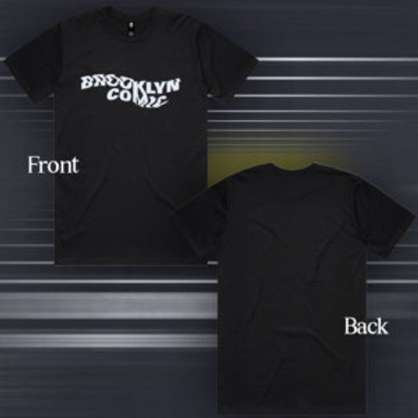  Brooklyn Comic - Chrome Logo T-Shirt (Black)