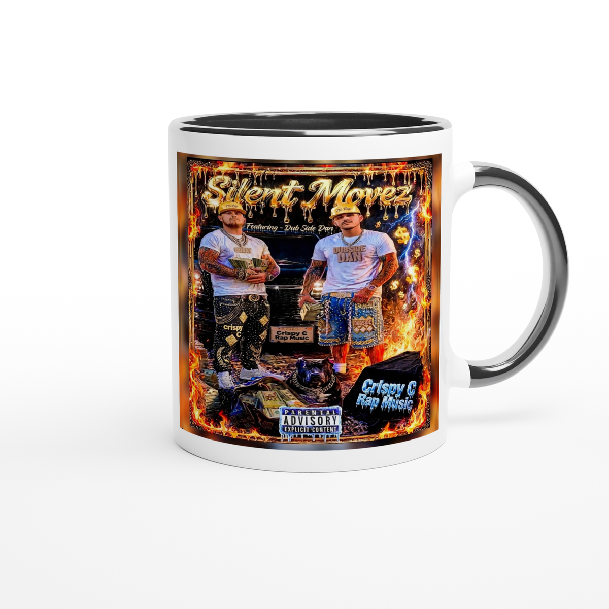 Silent Movez (feat. Crispy C) - Ceramic Mug