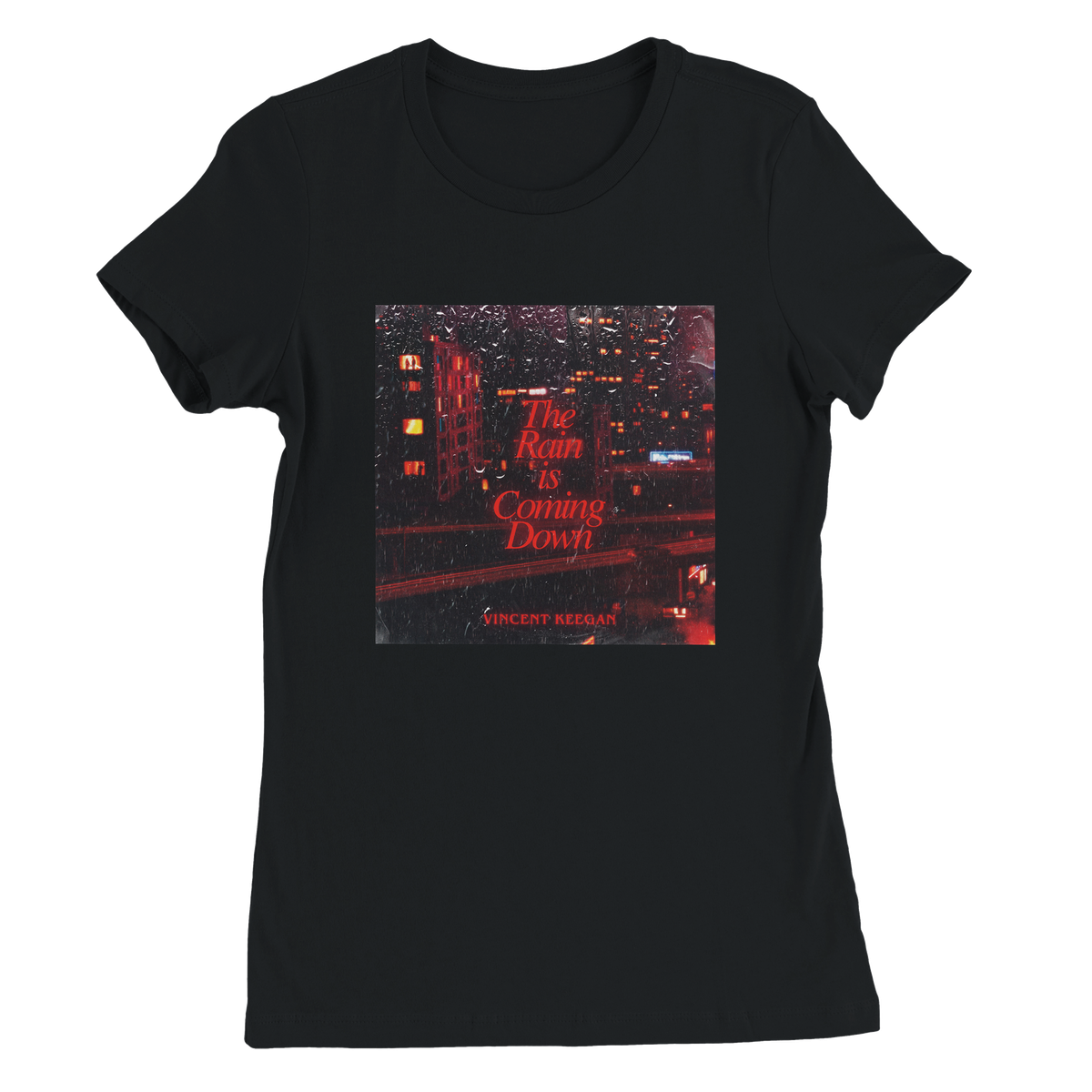 The Rain is Coming Down - Women’s Cut T-Shirt