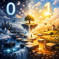 A Binary World by Bill Prentiss