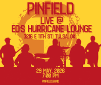 Pinfield at Ed's Hurricane Lounge