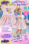 Girls Jesus is My Cuddle Buddy Dress Size 3T