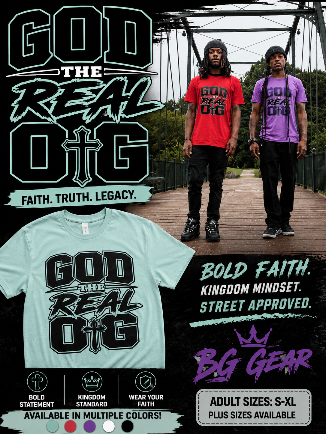 God The Real OG Tee