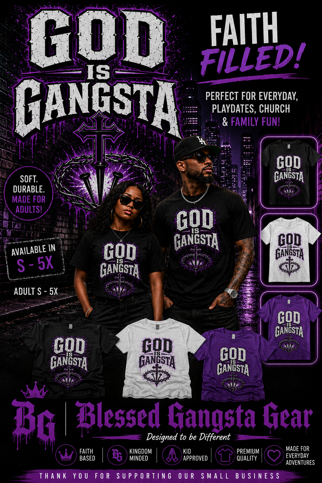 God is Gangsta Tee