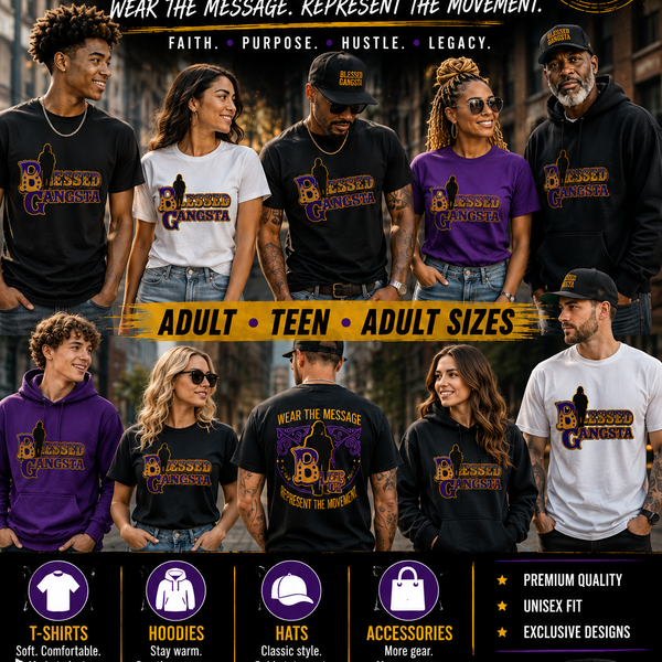 Blessed Gangsta Signature Tee