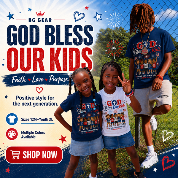 GOD Bless Our Kids Tee  
