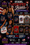 Stars Stripes & Jesus Adult Tee