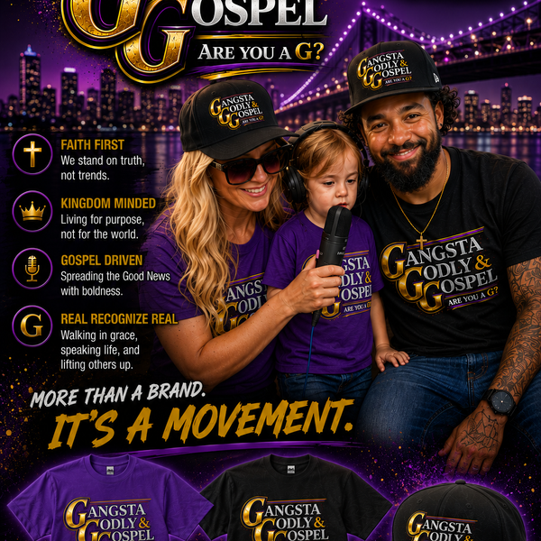 Gangsta, Godly & Gospel Tee