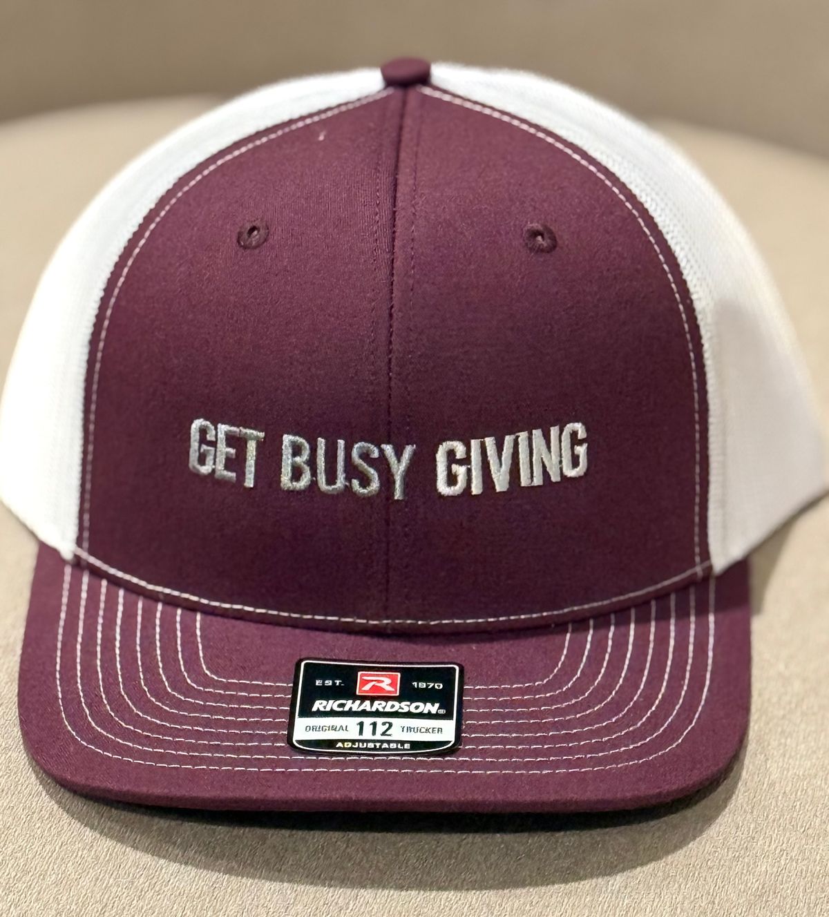 GET BUSY GIVING HATS