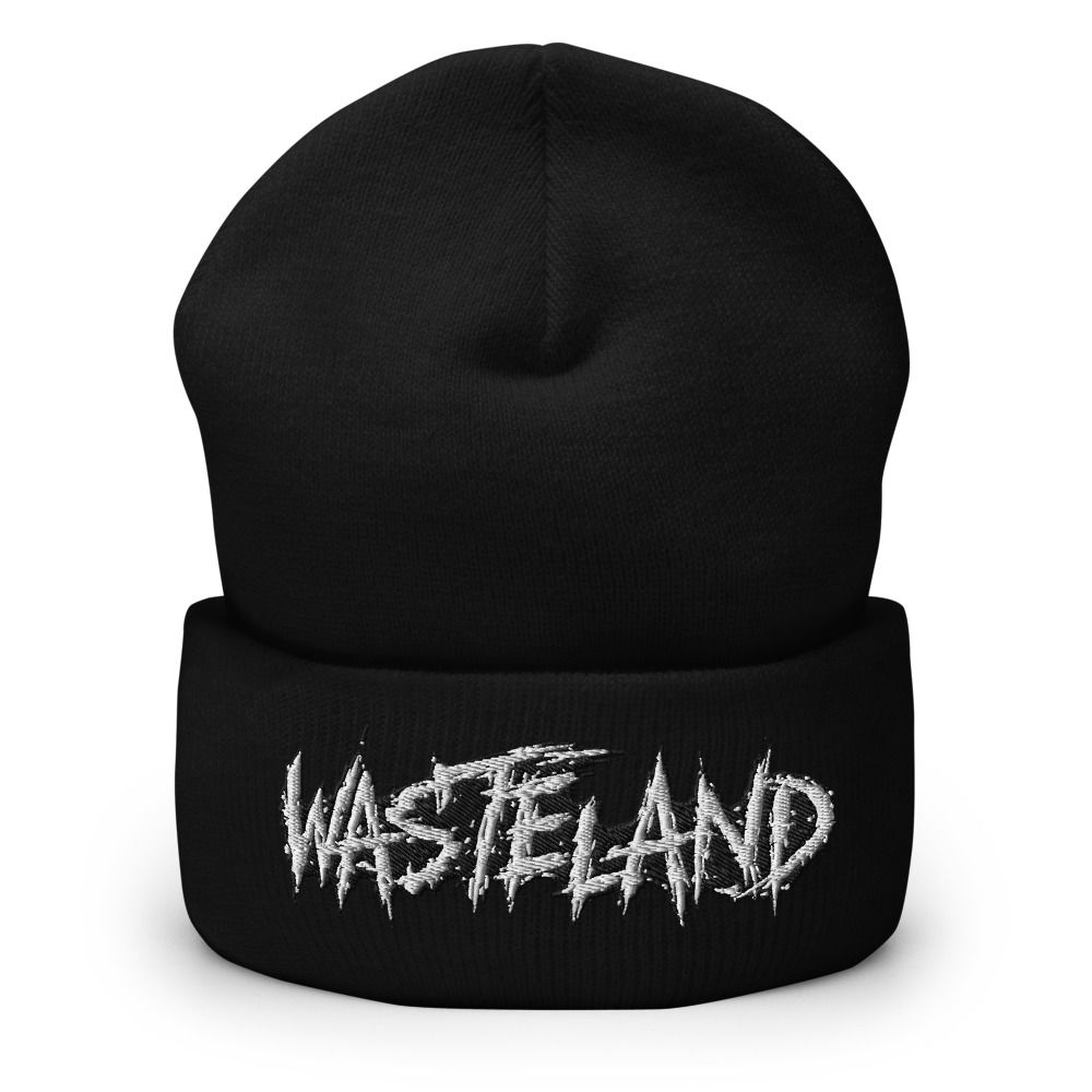 WASTELAND METAL BEANIE | NOIR 