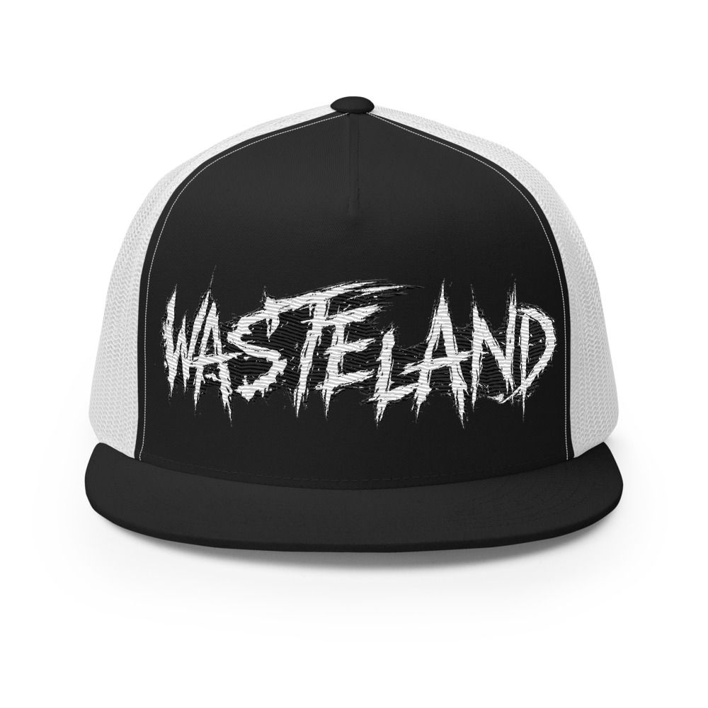 WASTELAND DISTRESSED HAT | NOIR