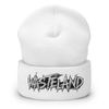 WASTELAND METAL BEANIE | BLANC