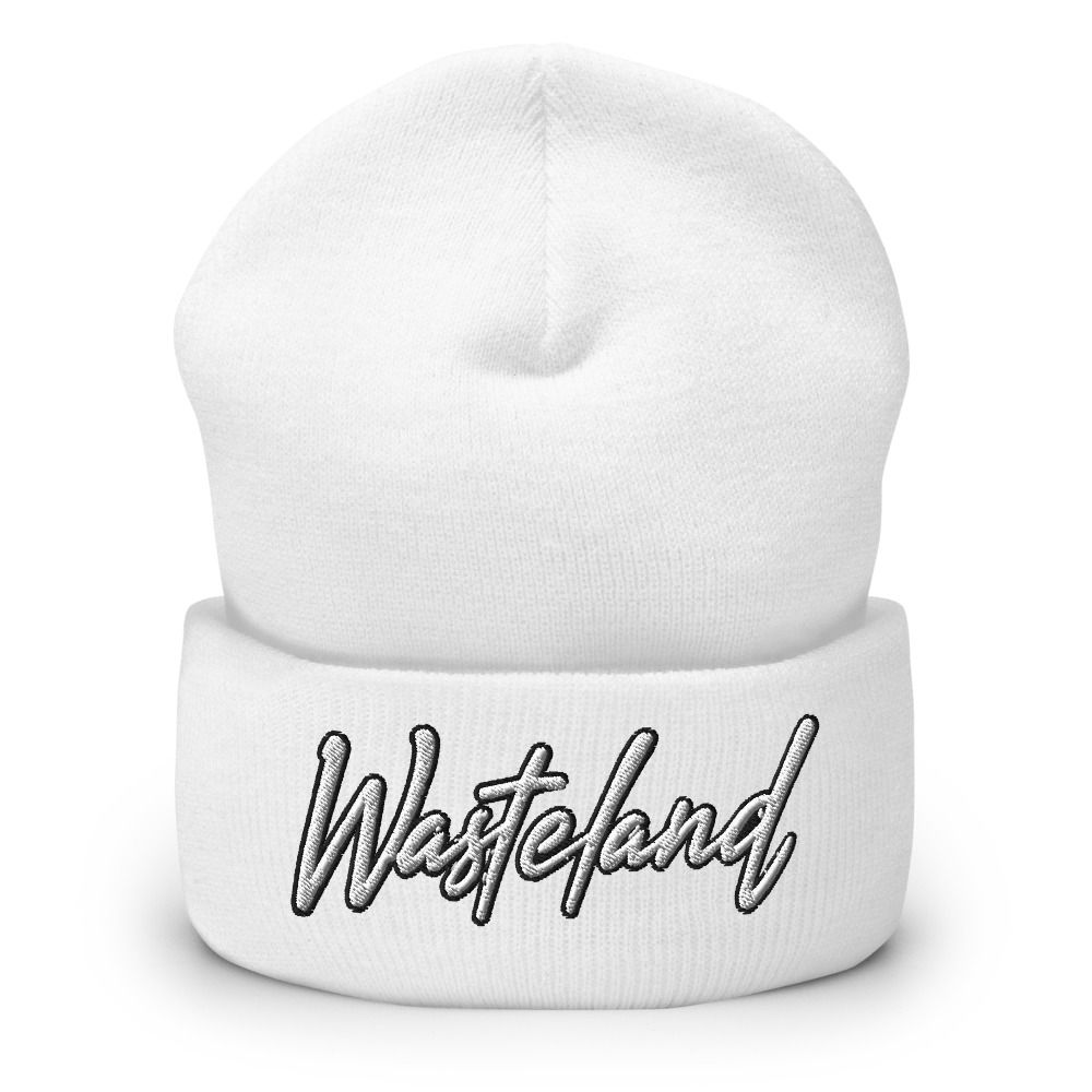 WASTELAND SIGNATURE BEANIE | BLANC