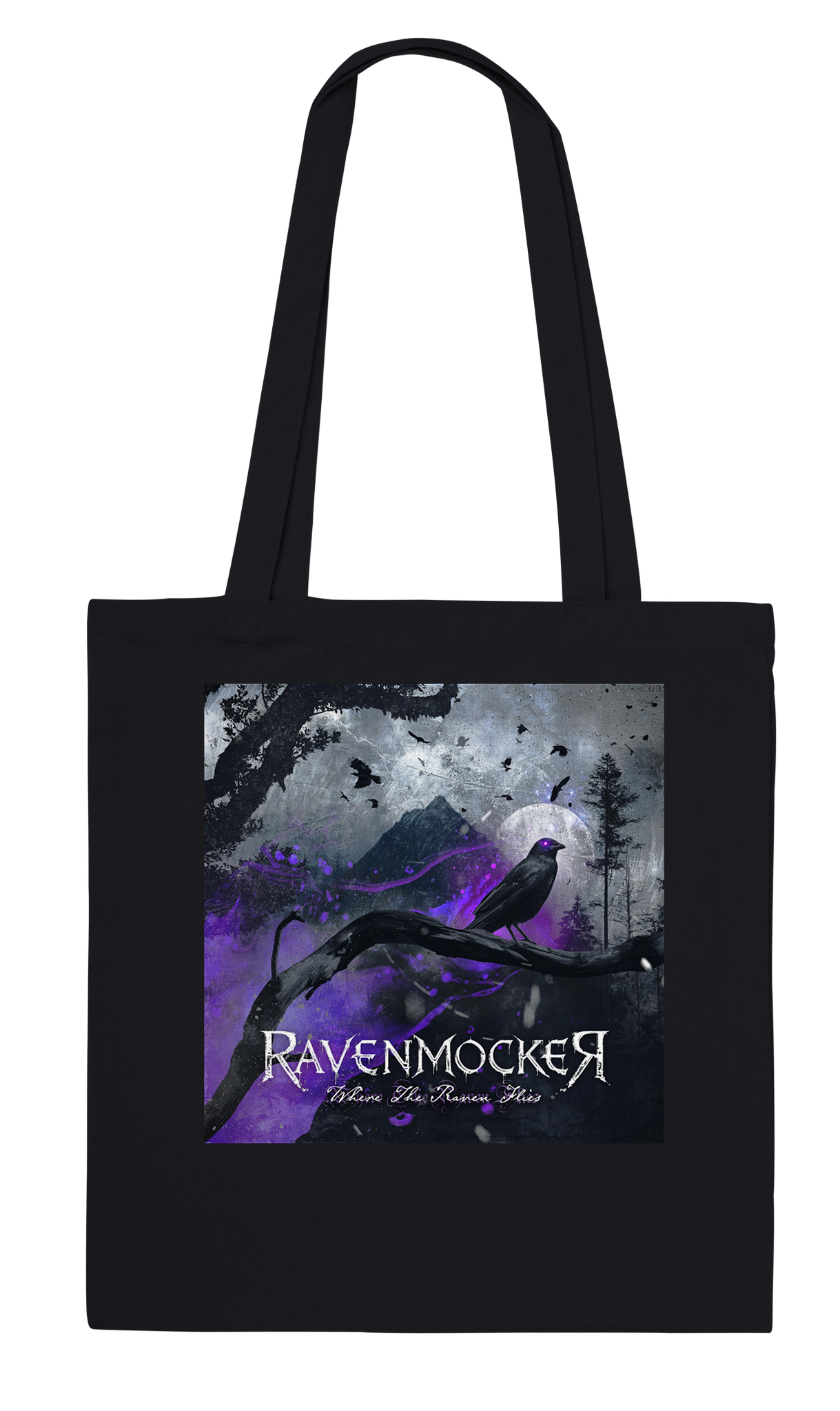 Where The Raven Flies - Tote bag