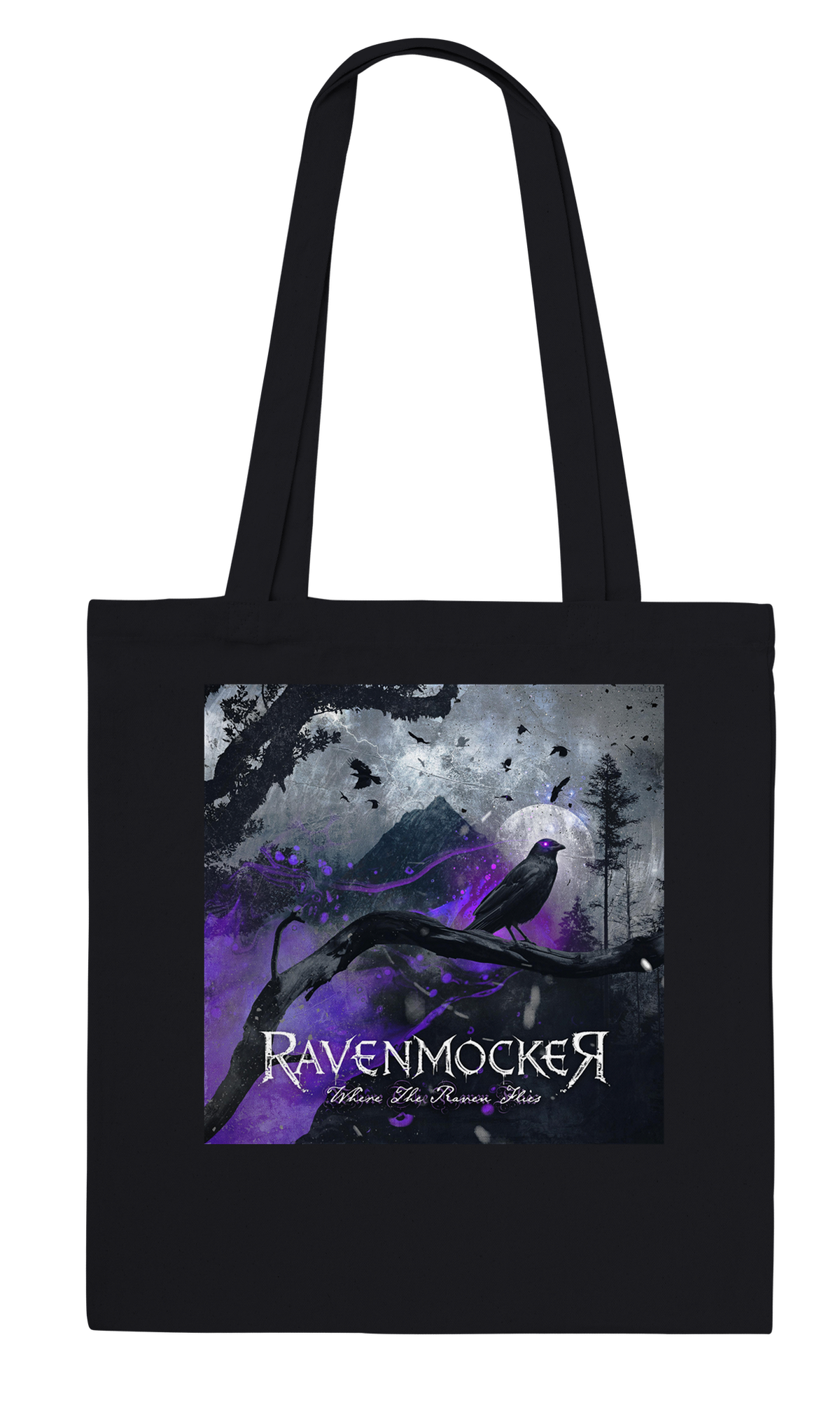 Where The Raven Flies - Tote bag