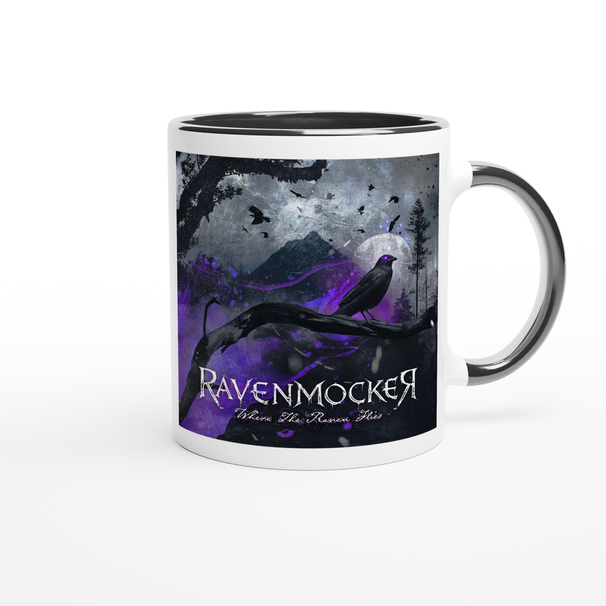Where The Raven Flies - Ceramic Mug