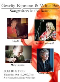 Gravity Cafe Songwriter's In the Round