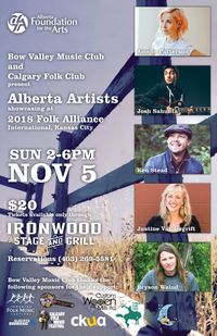 Folk Alliance Fundraiser - Bow Valley Music Club
