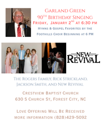 New Revival @ Crestview Baptist Church